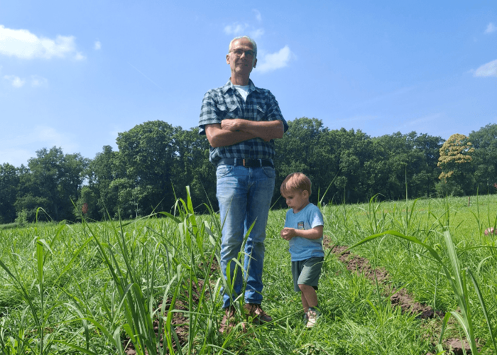 Van varkenshouder naar Miscanthusteler